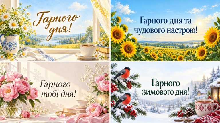 Листівки гарного дня