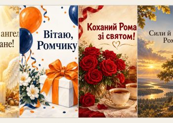 Листівки з Днем ангела Романа