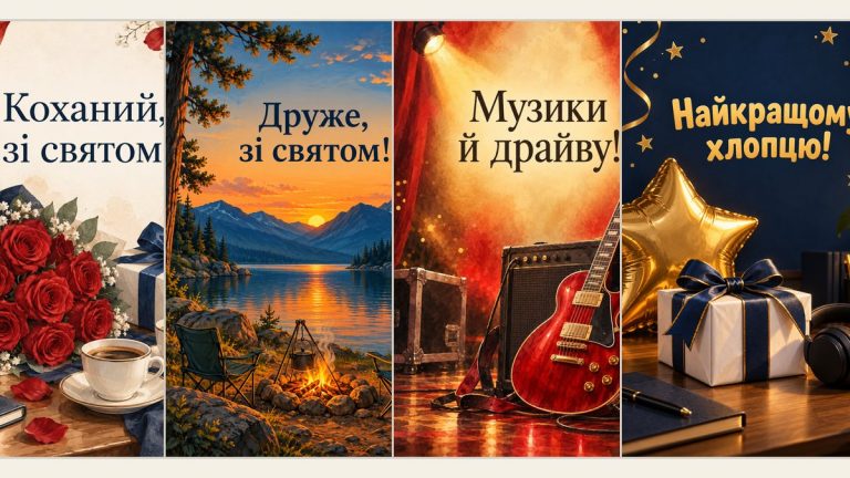 Листівки з днем народження хлопцю