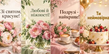 Листівки з днем народження молодій жінці