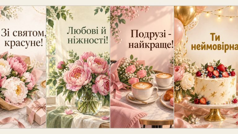 Листівки з днем народження молодій жінці