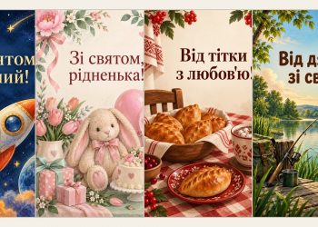 Листівки з днем народження племіннику й племінниці