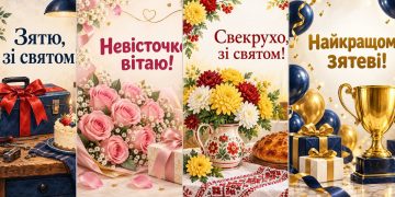 Листівки з днем народження зятю, невістці, свекрусі й тещі