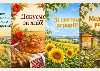 Листівки з Днем працівників сільського господарства