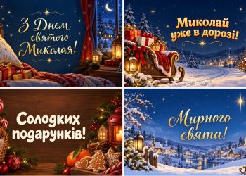 Листівки з Днем святого Миколая: добірка картинок