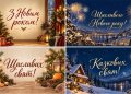 Листівки з Новим роком: добірка картинок українською