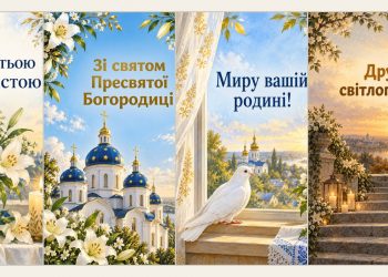 Листівки з Введенням у храм Пресвятої Богородиці