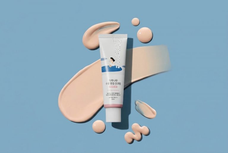 Сонцезахисний крем Round Lab SPF для обличчя