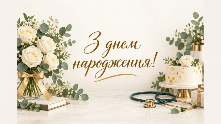 Привітання лікарю з днем народження