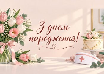 Привітання медсестрі з днем народження