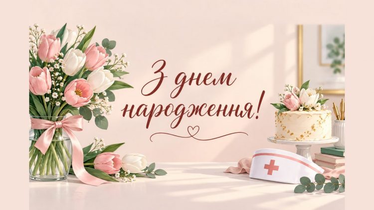Привітання медсестрі з днем народження