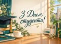 Привітання з Днем студента