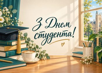Привітання з Днем студента