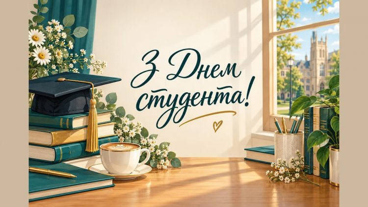 Привітання з Днем студента