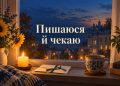 Слова підтримки військовому: свічка, лист і синьо-жовта стрічка на підвіконні