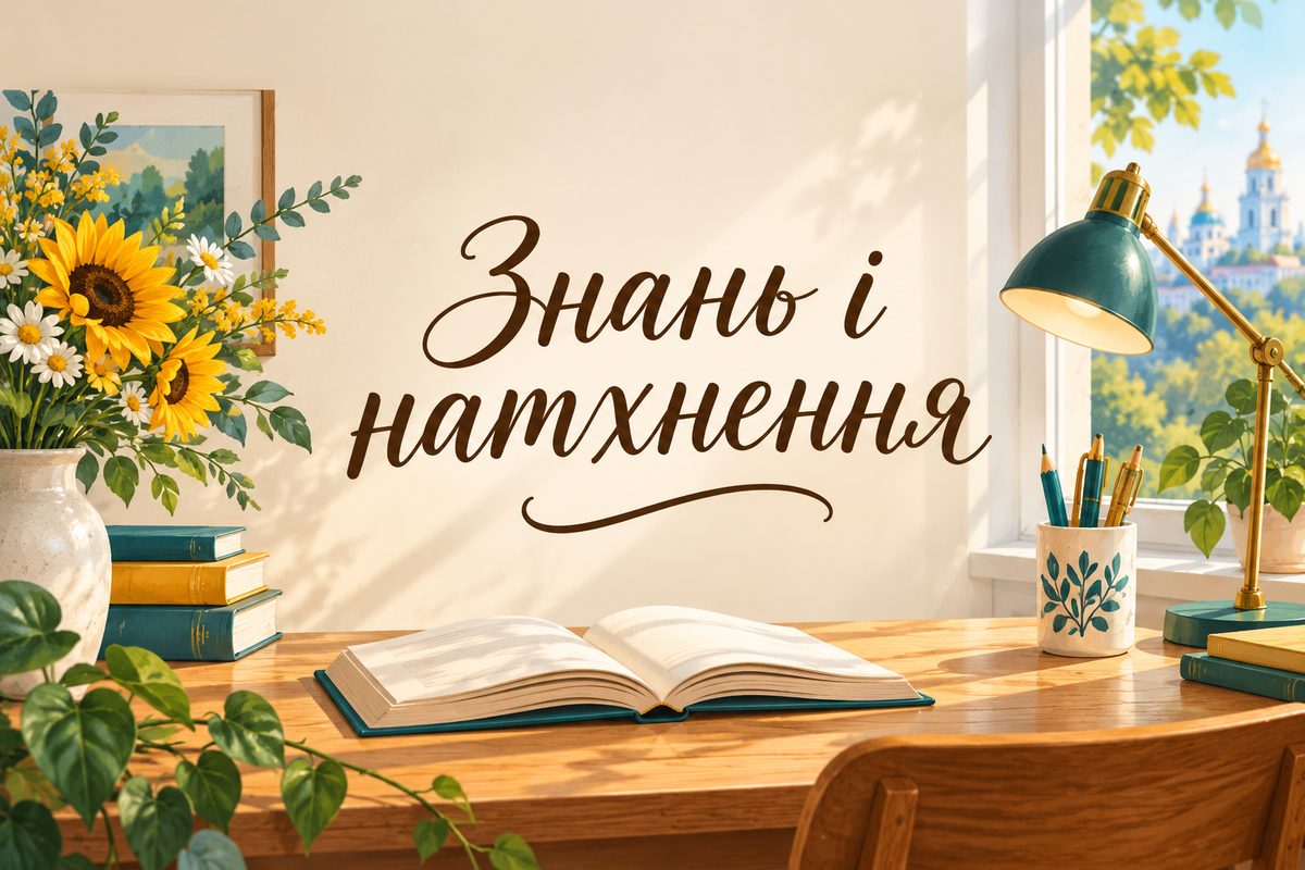 Знань і натхнення - листівка з Днем студента з днем народження