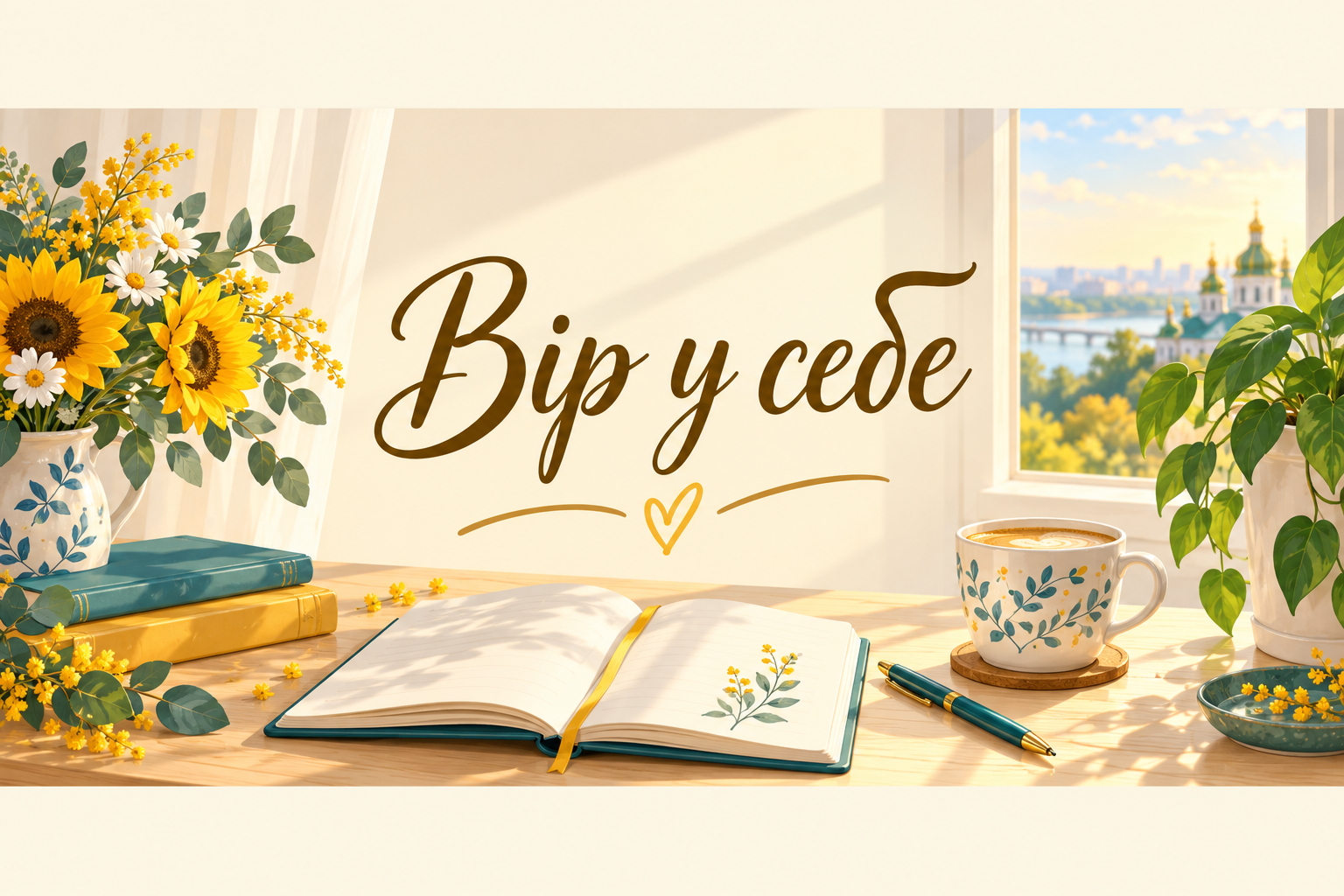 Вір у себе - листівка з Днем студента з днем народження