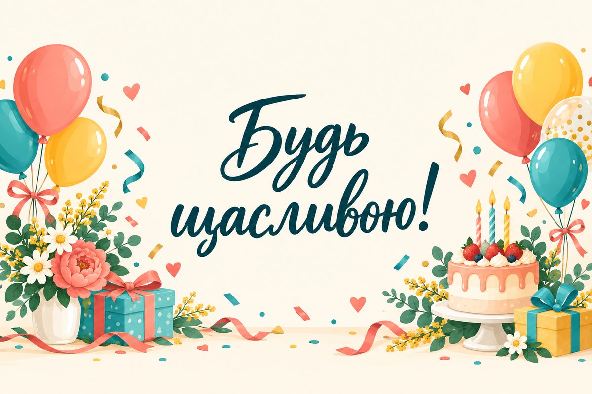 Будь щасливою! - листівка внучці